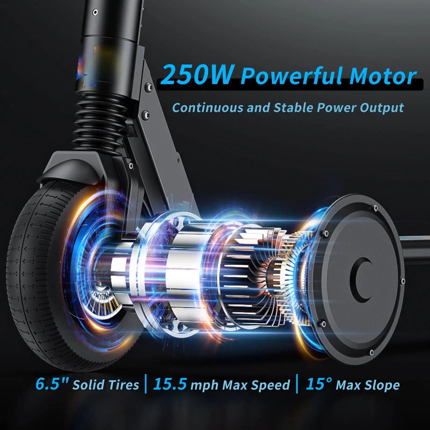 Scooter motor