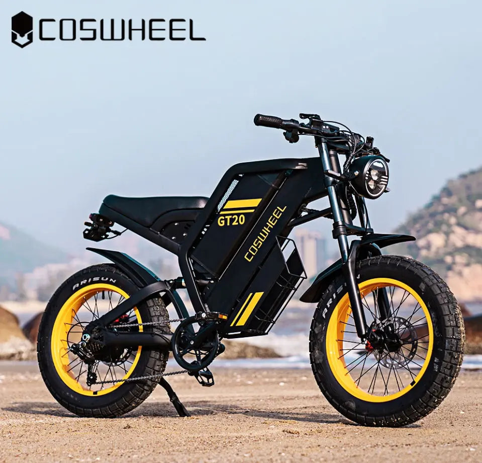 COSWHEEL - Electric bike GT20 1500W, GT20 Max 2000W(Most Powerfull) & GT20 Pro 3000W