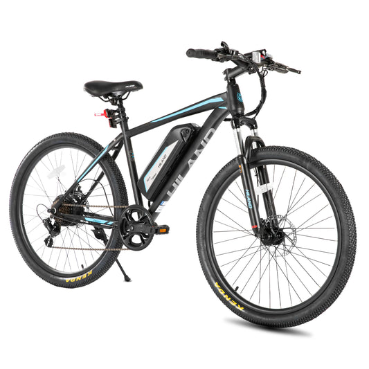 Electric bicycle on a white background