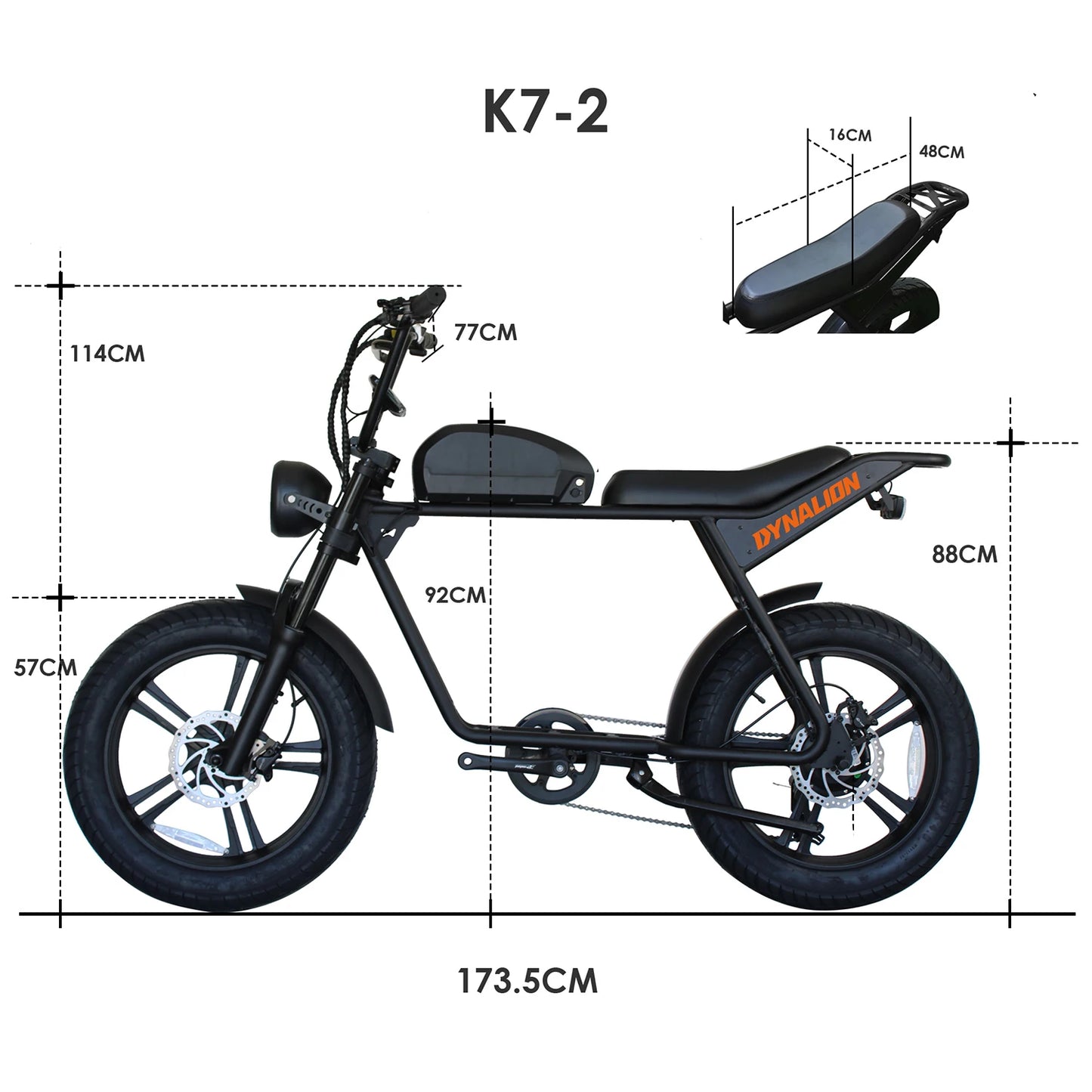 DYNALION -  Retro Electric E-bike Hybrid