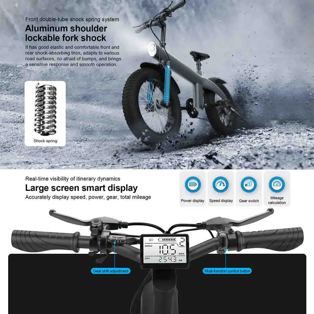 HUANCI HX Q3 Electric Mountain Ebike