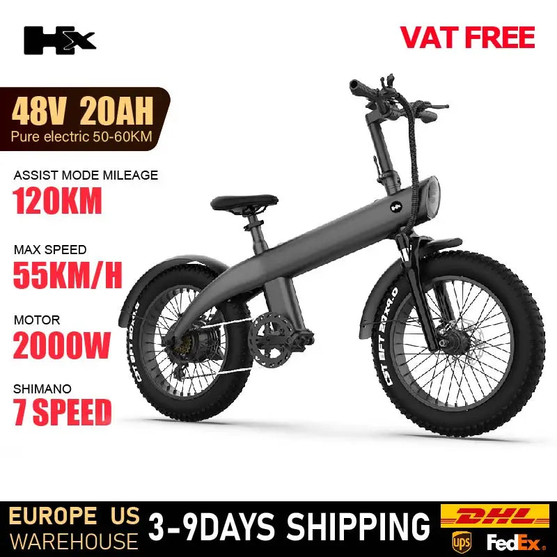 HUANCI HX Q3 Electric Mountain Ebike