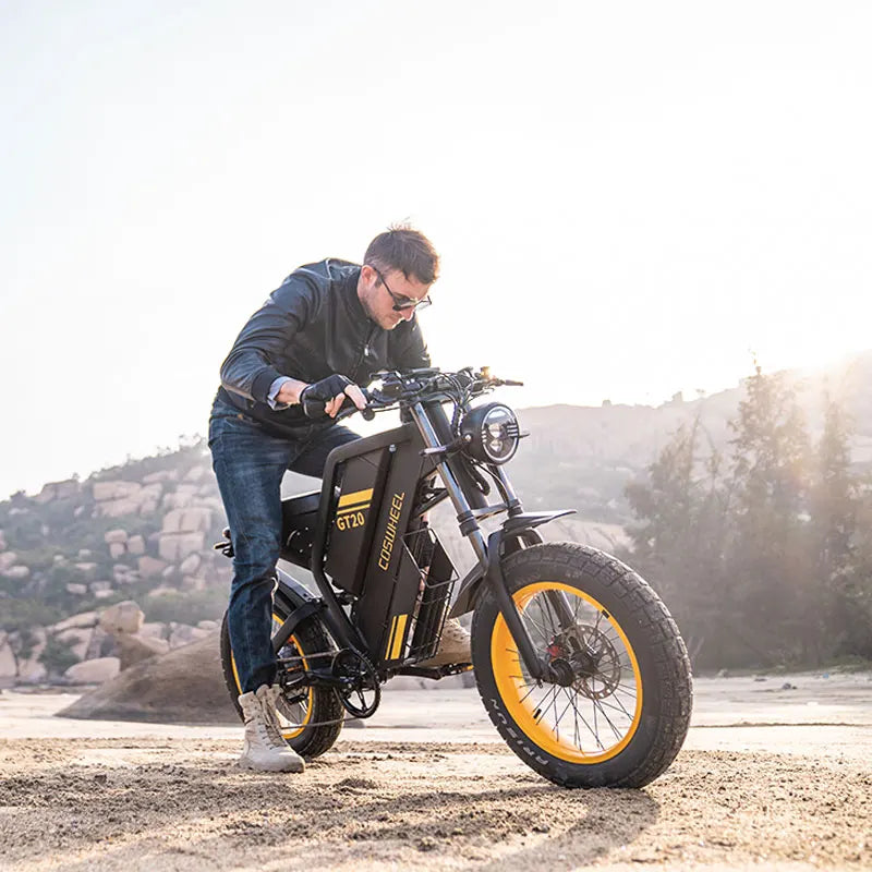 COSWHEEL - Electric bike GT20 1500W, GT20 Max 2000W(Most Powerfull) & GT20 Pro 3000W